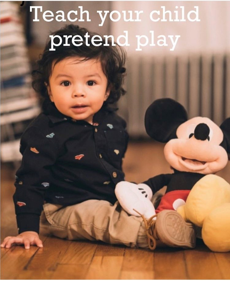 Teach your child pretent play