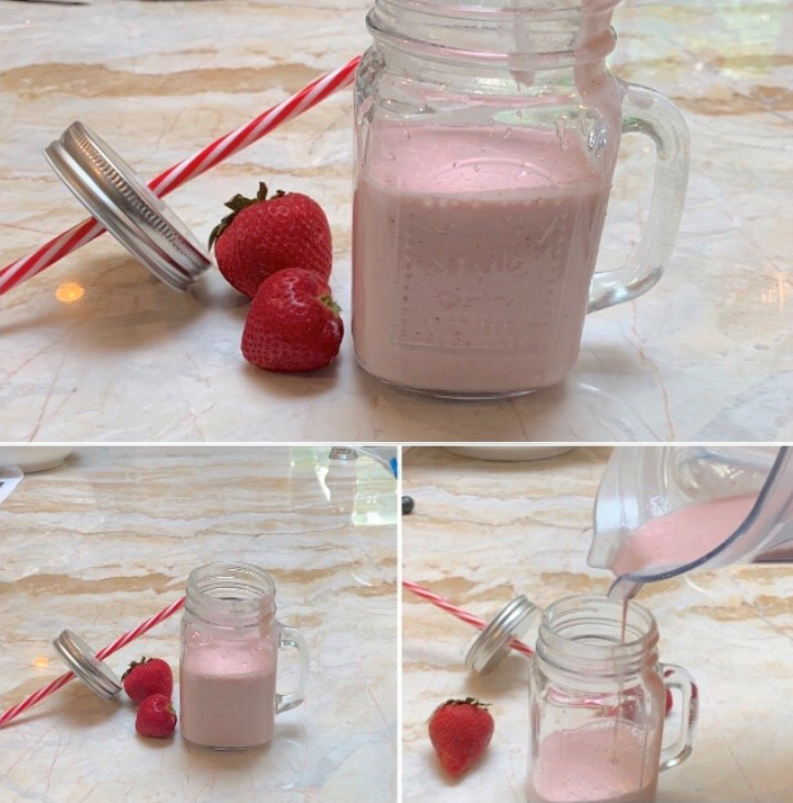Strawberry Smoothie for Picky Eater